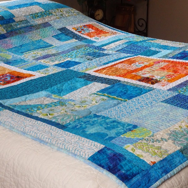 Modern Quilt - Sunday Morning Splash