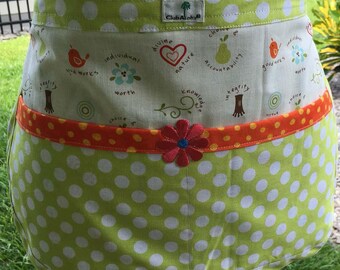 Child's Half Apron - Inspirational Sayings