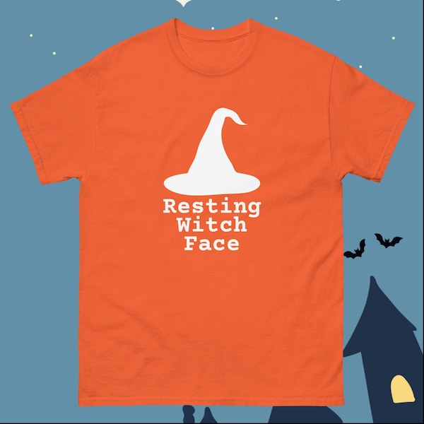 Resting Witch Face Unisex classic tee