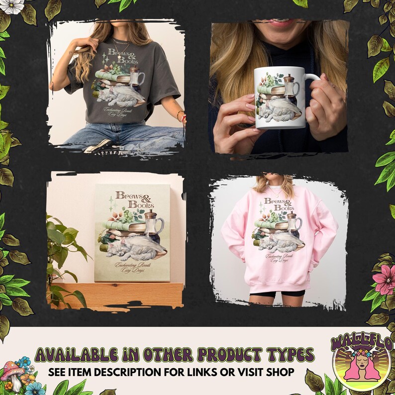 Cozy Fantasy Winged Cat Hoodie for Nerdy Fantasy Reader Booktrovert Gift for Book Lover Romantasy Book Club Reading Shirt Watercolour Print image 10
