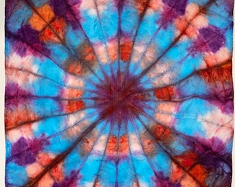 Hand Dyed Silk Scarf