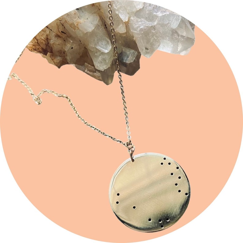 lost zodiac Constellation necklace/constellation jewelry/zodiac necklace/Minimalist necklace/Alternative Zodiac Sign/Bridesmaid gift/ image 1