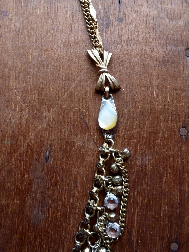 Damask chains of Gold Etsy