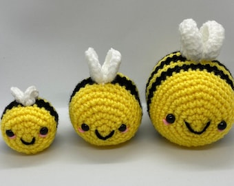 Crochet Bumblebee Amigurumi: Handmade Bee Plushie