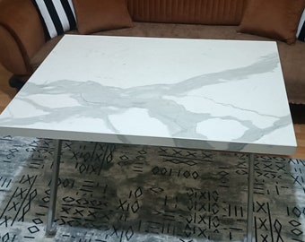 Porcelain marble dining table , porcelain marble coffee table , handmade dining table , extendable porcelain marble dining table