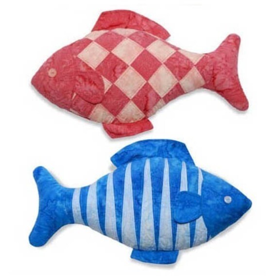 stuffed fish sewing pattern