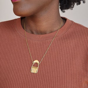 Shower of Faith Mini Fringe Pendant Necklace
