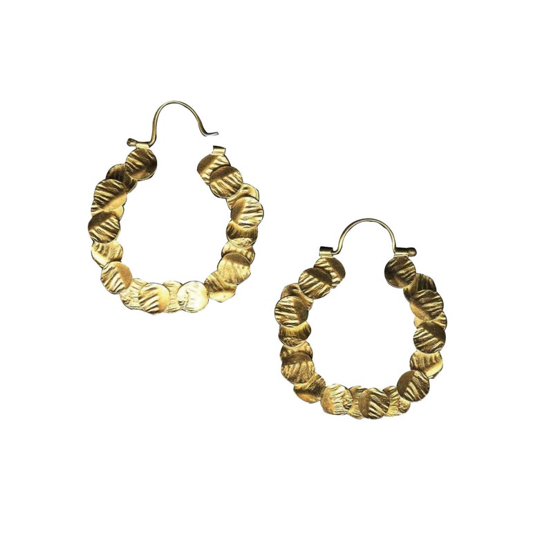 100 Circles Gold Hoop image 2