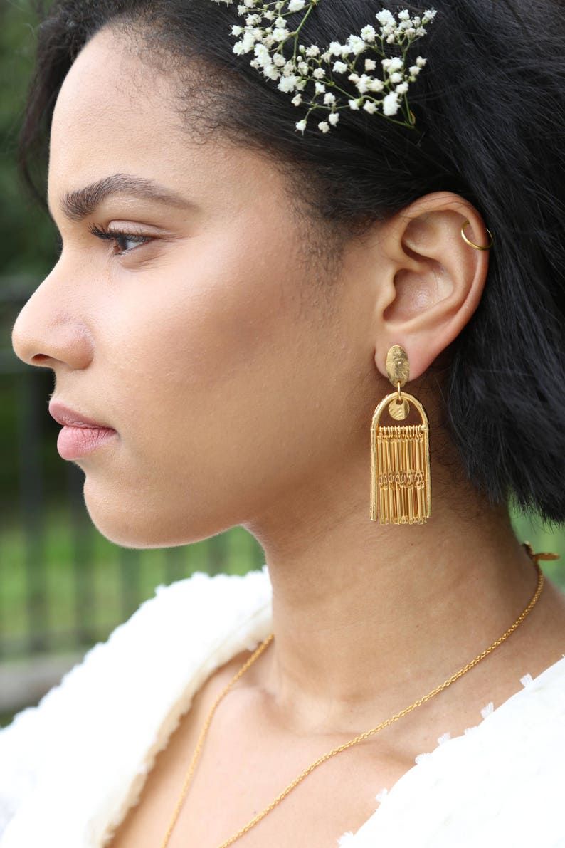 Fringe Theory Earrings image 1