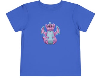 Darling Dragon Toddler Short Sleeve Tee