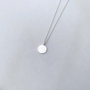 Smile Necklace in Sterling Silver or Gold Vermeil, Happy Face Pendant sterling silver