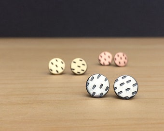 stitch studs | stud earrings | everyday studs | jewelry for her