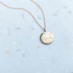 Winziger Mars Anhänger aus Sterling Silber oder Vermeil Gold, Mars Anhänger aus Silber, Mars Anhänger aus Gold