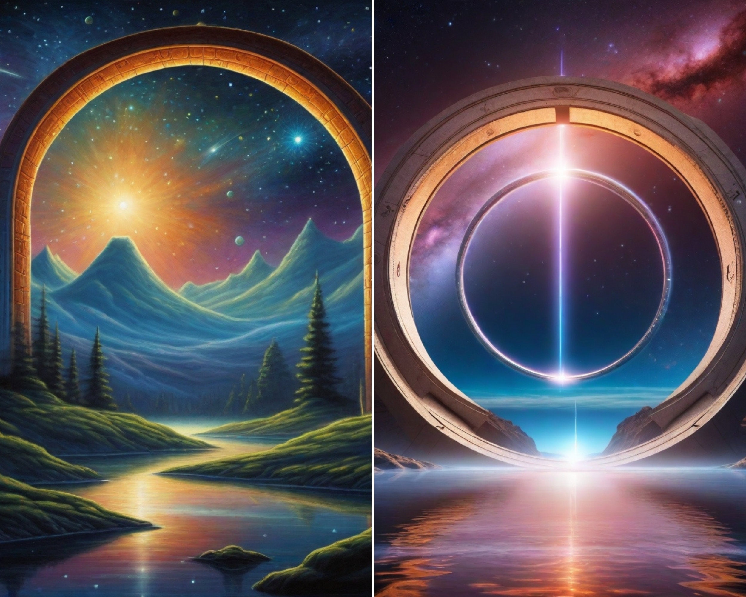 Celestial Gateways Stargates Multiverse Portals Strange New Worlds ...