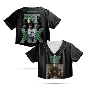 Chris Brown 2025 Tour Baseball Jersey: Breezy Bowl XX, Unisex All-Over Print