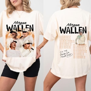 Comfort Colors Morgan Wallen Tour Shirt: Country Music Tee