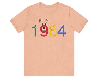 60th Birthday Shirt, 60th Birthday Gift For Grandma, Gifts For Grandpa, 1964 Shirt, Sixtieth Birthday Gift, Vintage 1964, Grandma T Shirt