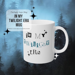 Twilight Mug, Twilight Gifts, Bella Edward, Alice Cullen, Renesmee, In My Twilight Era, Bella Swan Wedding, Girly Mug, Girlfriend Gif
