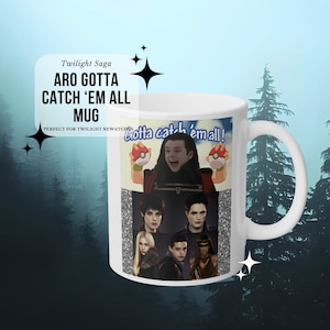 Twilight Mug, Aros Twilight, Elice Cullen, Bella Edward, Carlisle Cullen, Edward Cullen Stinky Face, Renesmee, Charlie Swan, Petty Mug