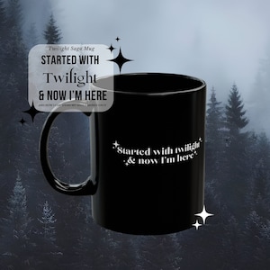 Tazza da regalo di Twilight, Edward Cullen, Carlisle Cullen, Renesmee, Titsoak, Twilight Merch, Sweet But Twisted, Bad Bitch