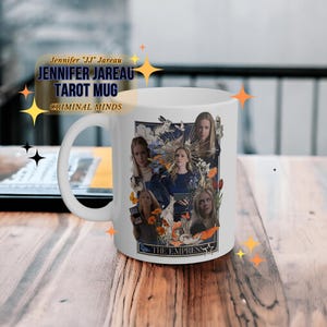 Jennifer Jareau, JJ Criminal Minds, Spencer Reid, Criminal Minds Merch, Penelope Garcia, Crime Lovers, Tarot Crime Mug, Crime Obsessed Gift