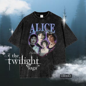 Alice Cullen T-Shirt – Vintage Y2K Twilight Shirt, Oversized 2000s Aesthetic Tee, Vampire Movie Merch, Twilight Saga Gift, Alice Vision Tee