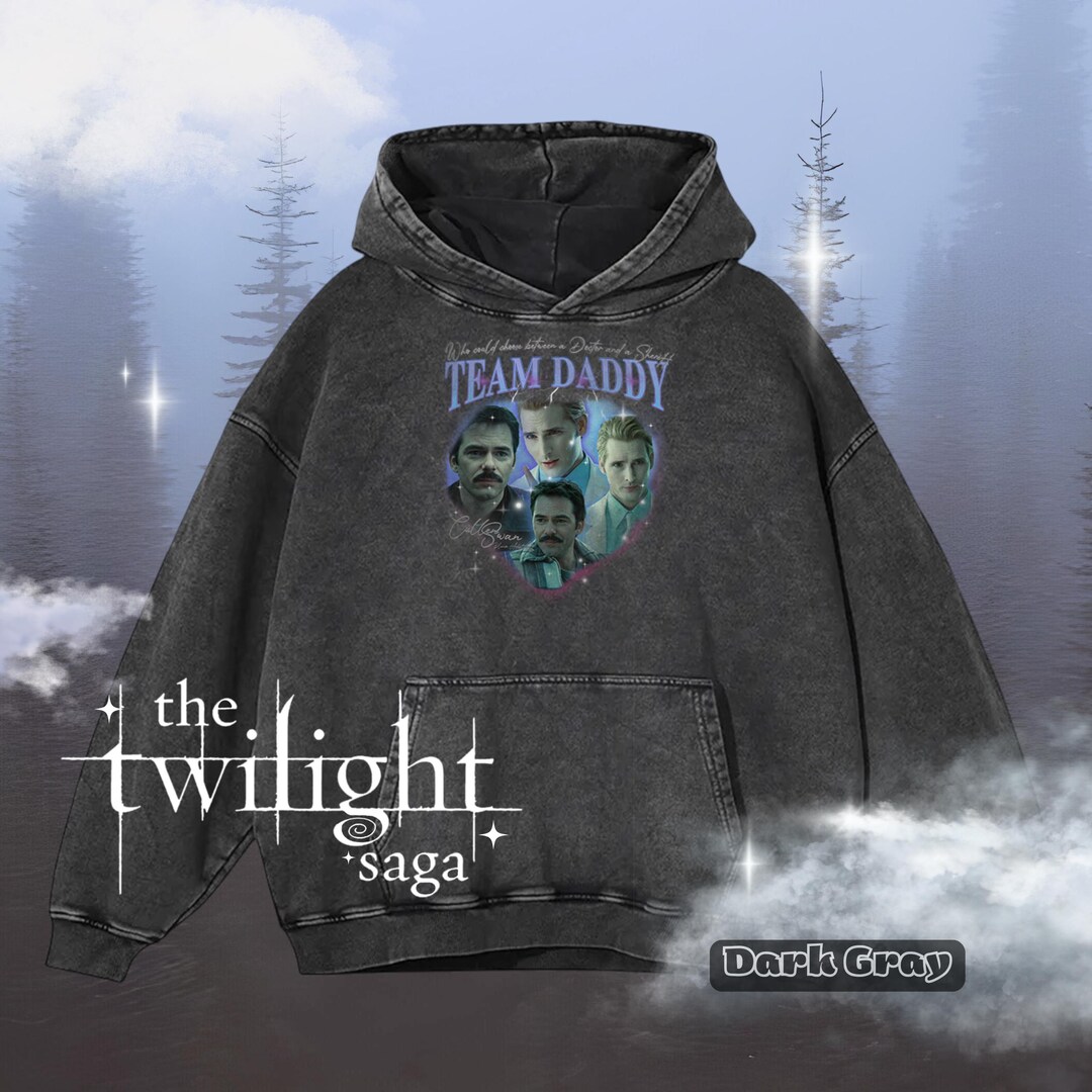 Vintage Charlie Swan and Carlisle Cullen Vintage 90's Hoodie, Billy