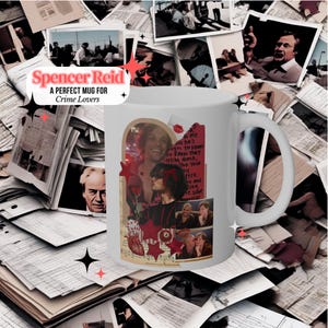 Spencer Reid, Criminal Minds Mug, Criminal Minds Merch, True Crime Obsessed, Crime Shows Mug, Spencer Reid Fan Gift, Criminal Minds Gift