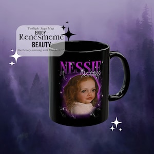 Hilarious Twilight Nessie Mug, Chuckesmee Meme Cup, Renesmee Ratatouille Funny Gift, Breaking Dawn Twilight Joke, Vampire Hybrid Coffee Mug