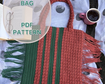 Crochet Echo Bag Pattern –  (PDF Download) -  Easy Crochet Purse Pattern, Modern Crochet Bag, Instant Download