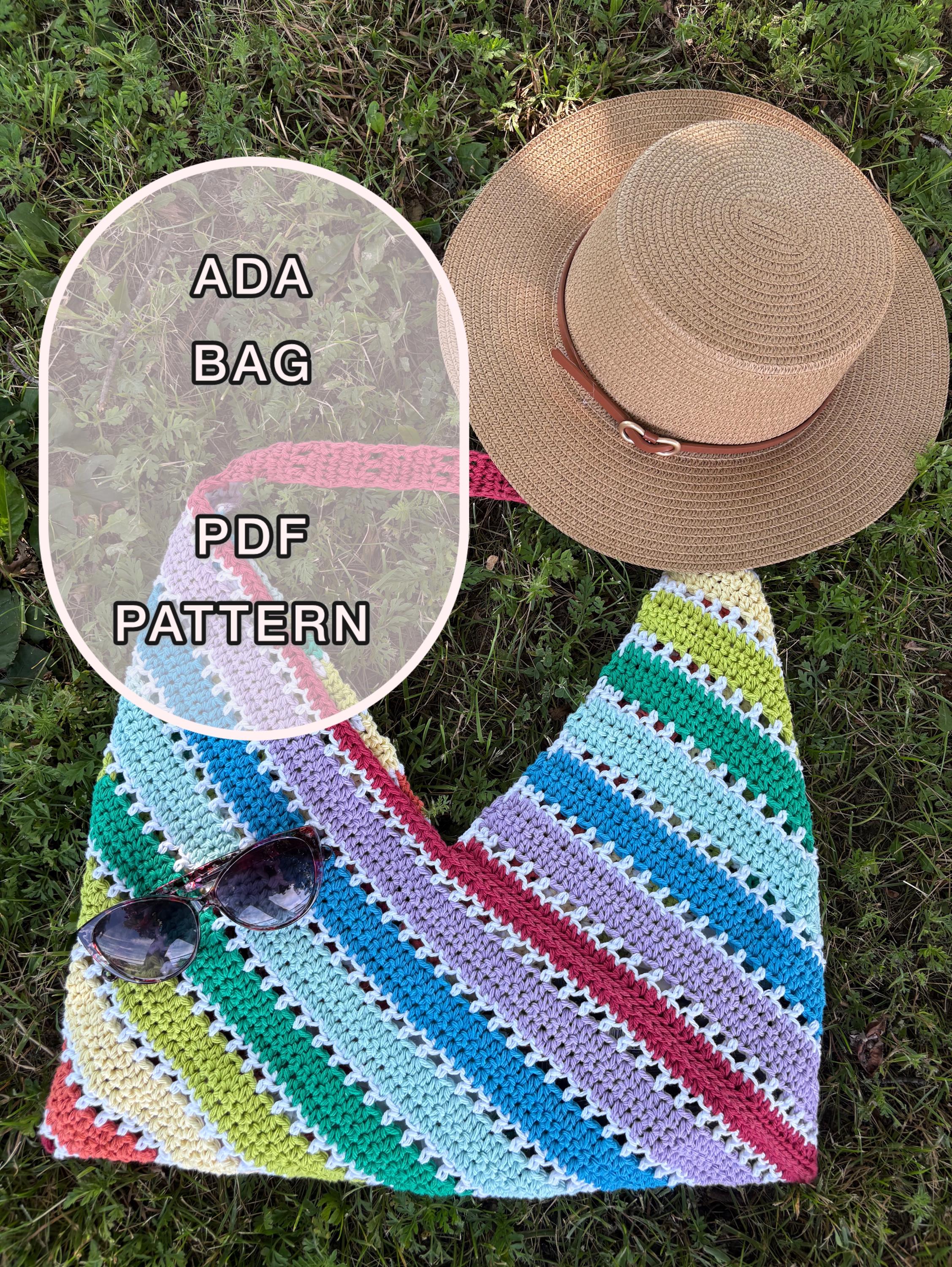 40 Rainbow Crochet Patterns to Brighten Home Decor, Gifts, and Everyday Accessories 13 Crochet ADA Bag