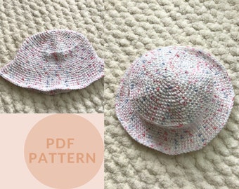 Modèle de Bob au crochet, taille moyenne pour adulte (Modèle PDF)