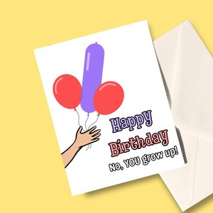 Carte d'anniversaire drôle, carte d'anniversaire humoristique, cadeaux d'anniversaire pour maman, papa, petite amie, petit ami, mari, femme, meilleure amie, elle, lui l'amour