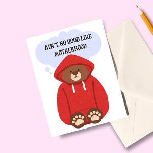 Carte drôle de fête des mères, fête des mères, joli cadeau de fête des mères pour maman, petite amie, femme, pour elle, pour soeur, cadeau pour maman, carte A2 pour maman