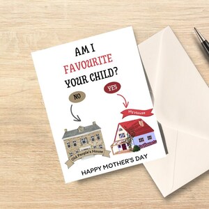 Carte drôle de fête des mères, fête des mères, joli cadeau de fête des mères pour maman, petite amie, femme, pour elle, pour soeur, cadeau pour maman, carte A2 pour maman