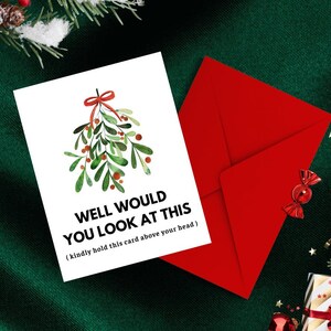 Carte de Noël amusante, carte de vœux, joyeux Noël, carte de Noël pour famille ou amis