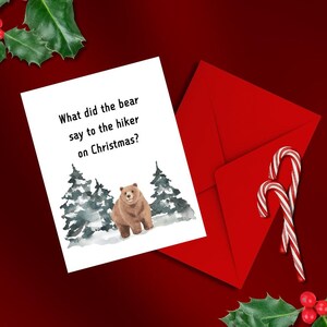 Carte de Noël amusante, carte de vœux, joyeux Noël, carte de Noël pour famille ou amis