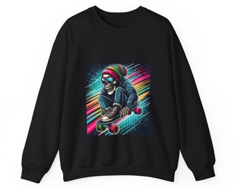 Sweatshirt Skater Skull