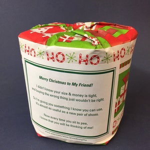 Buon Natale al mio amico Carta igienica - PDF stampabile