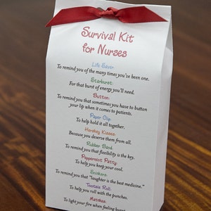 Survival Kit for Nurses Printable PDF image 1