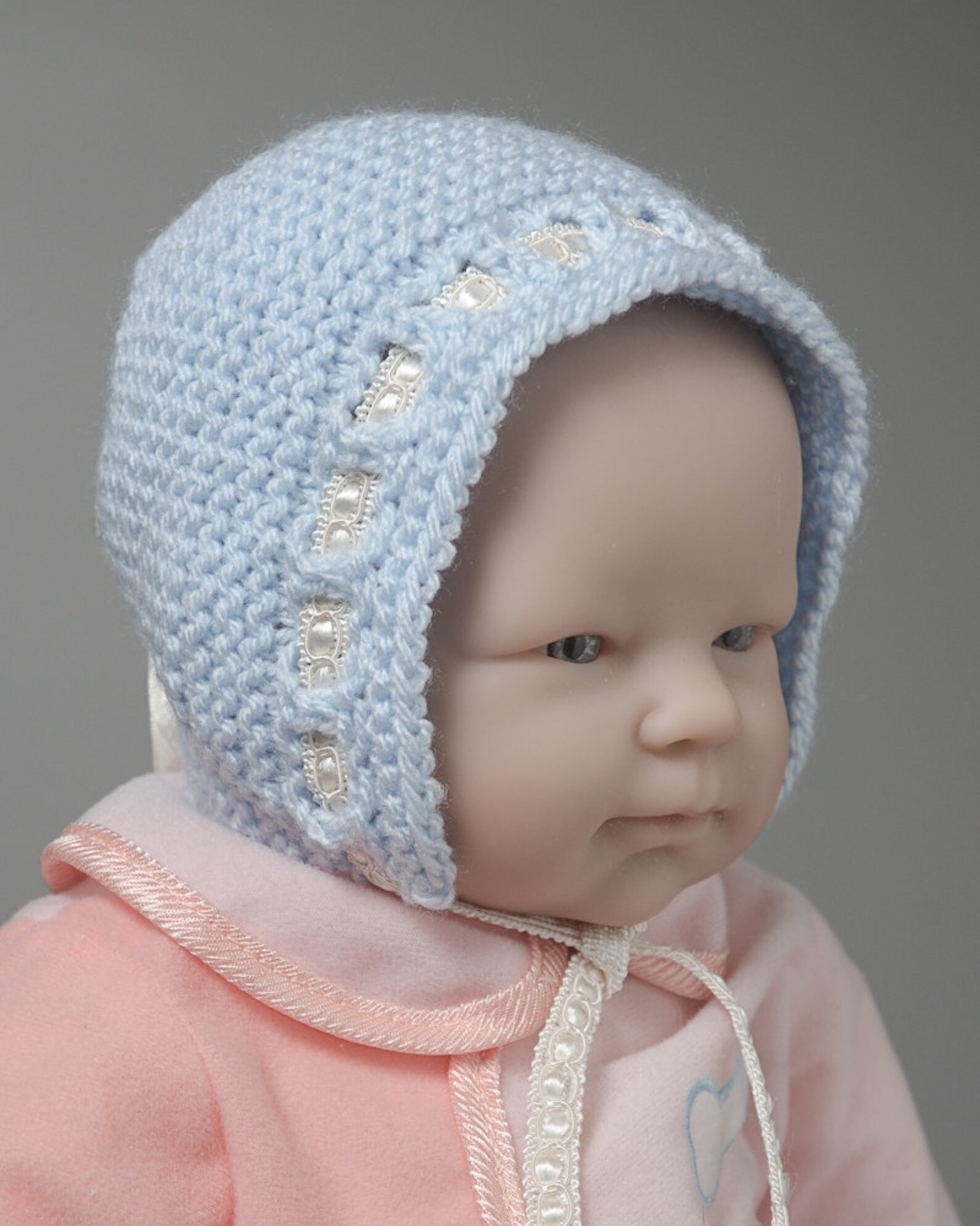 Pattern for an Adjustable Knitted Newborn Baby Hat Etsy