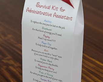 Survival Kit for Administrative Assistants - Printable PDF