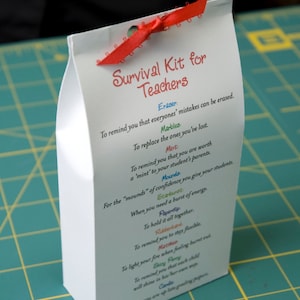 Survival Kit for Teachers - Printable PDF