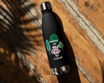 Stainless steel water bottle