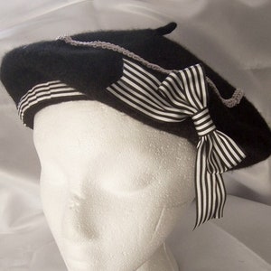 Sailor STRIPE BOW Beret