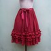CHIFFON RUFFLE SKIRT Underskirt Layers