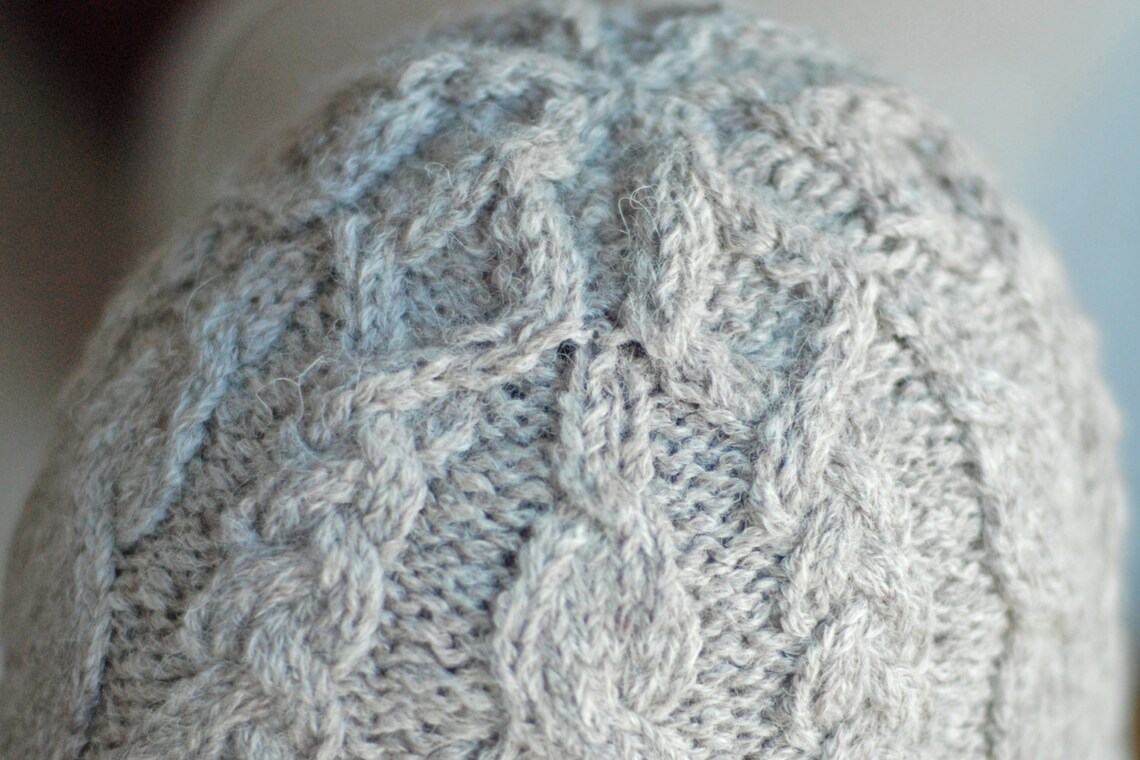 Hiawatha Cable Hat - Knitting Pattern - Etsy
