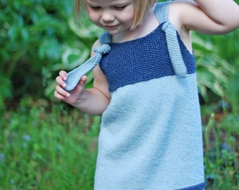 Nokomis Tie-Strap Dress - Knitting Pattern