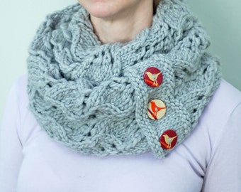 Powderhorn Cowl - Knitting Pattern