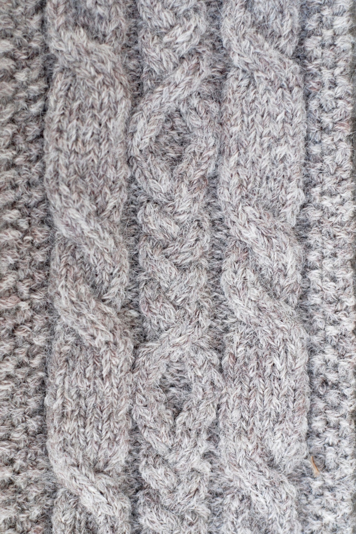 Hiawatha Pull-through Cable Scarf - Knitting Pattern - Etsy